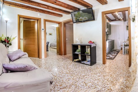 Apartment, 2 Bedrooms | Living area | Flat-screen TV