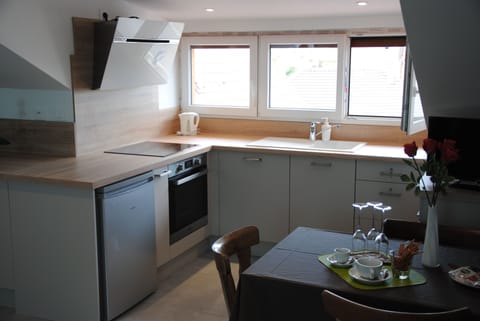 Classic Apartment (104) | Private kitchenette | Electric kettle