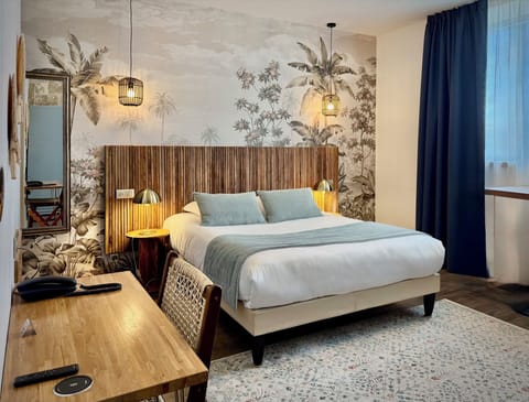 Superior Double Room (Ground Floor) | Premium bedding, in-room safe, individually decorated