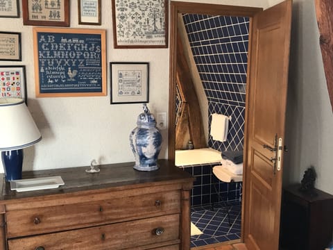 Double Room (Saint Brieuc) | Premium bedding, free minibar, individually decorated, blackout drapes