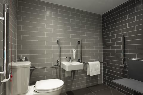 Room, 1 Double Bed, Accessible (Free Hot Breakfast) | Hypo-allergenic bedding, blackout drapes, iron/ironing board, free WiFi