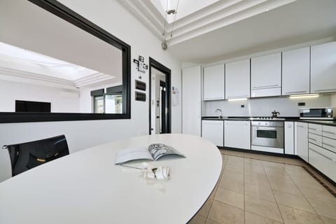 Exclusive Villa, 4 Bedrooms | Private kitchen | Full-size fridge, microwave, oven, stovetop