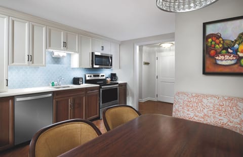 Microwave, coffee/tea maker