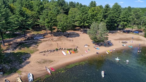 Private beach, kayaking, rowing, fishing