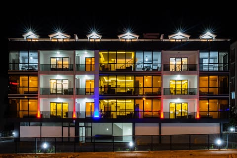 Front of property - evening/night