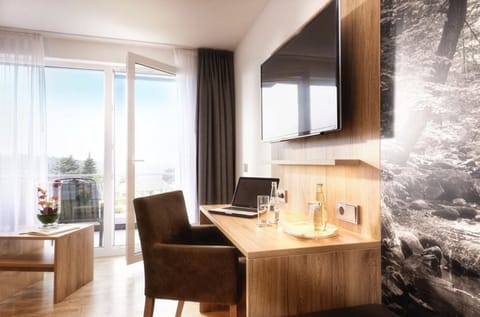 Double Room | Living area | Flat-screen TV