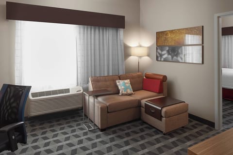 Suite, 1 Bedroom | Living room | Flat-screen TV