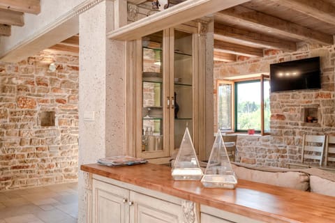 Villa | Living room | Fireplace