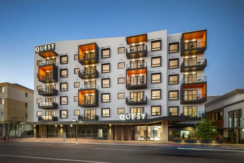 Front of property - evening/night