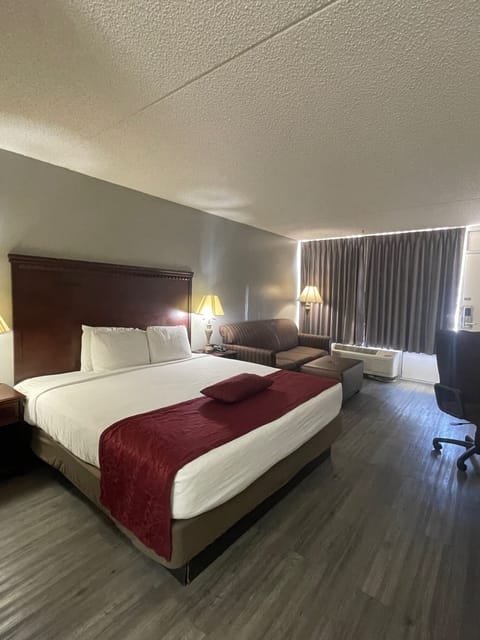 Standard Room, 1 King Bed, Non Smoking | Pillowtop beds, desk, free WiFi, bed sheets