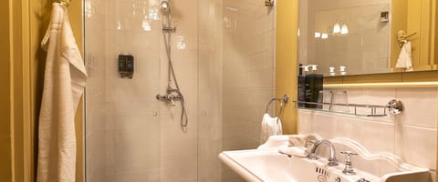 Superior Room | .05 | Bathroom | Shower, rainfall showerhead, eco-friendly toiletries, hair dryer