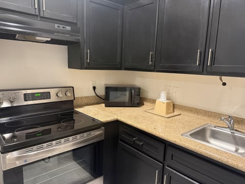 Grand Double Room | Private kitchen | Fridge, microwave, coffee/tea maker