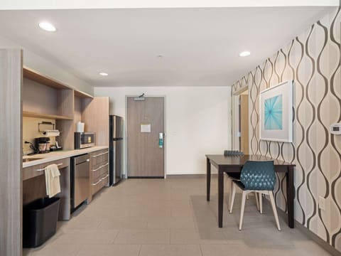 Suite, 1 Bedroom, Non Smoking | Private kitchen | Full-size fridge, microwave, dishwasher, coffee/tea maker