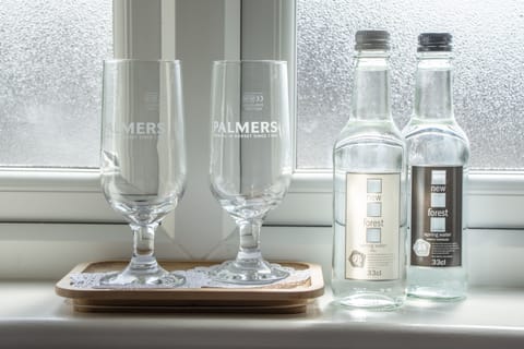 Hypo-allergenic bedding, in-room safe, individually decorated