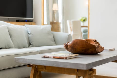 Apartment, 3 Bedrooms | Living area | Flat-screen TV