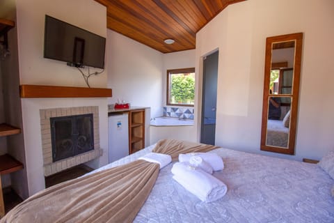 Chalé Girassol | Minibar, free WiFi, bed sheets