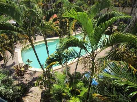 Outdoor pool, open 7:00 AM to 9:00 PM, sun loungers