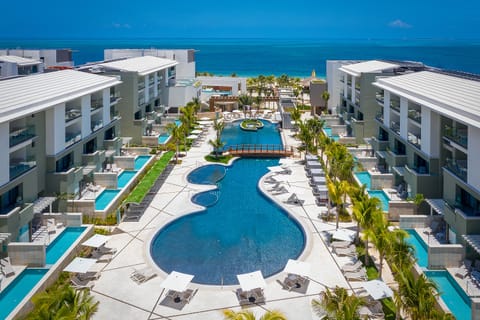 2 outdoor pools, open 8:00 AM to 8:00 PM, pool umbrellas, sun loungers