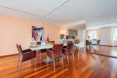 Deluxe Apartment, 2 Bedrooms (Second Floor) | Living area | Flat-screen TV