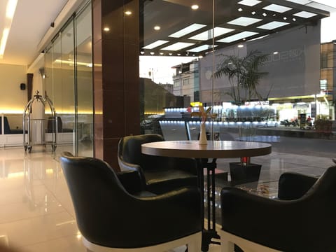 Lobby sitting area