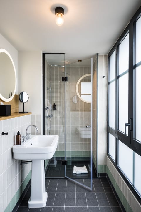 Free toiletries, hair dryer, slippers, towels