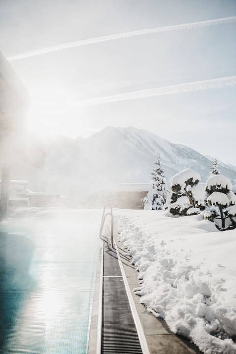 Indoor pool, outdoor pool, open 7 AM to 8 PM, free cabanas