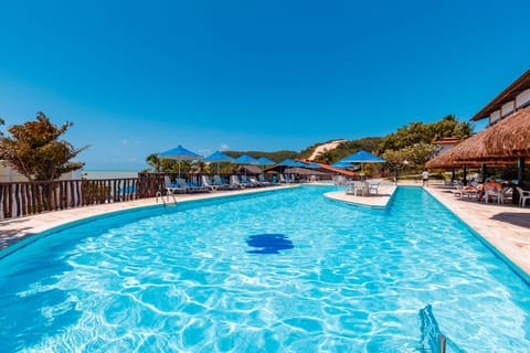 2 outdoor pools, pool umbrellas, sun loungers