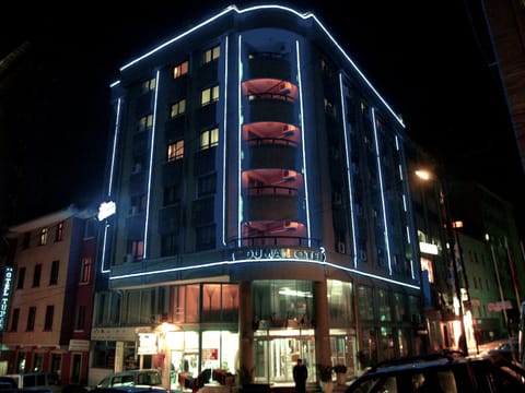 Front of property - evening/night