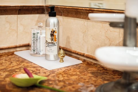 Free toiletries, hair dryer, slippers, bidet