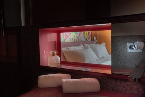 Shower, rainfall showerhead, hair dryer, bidet