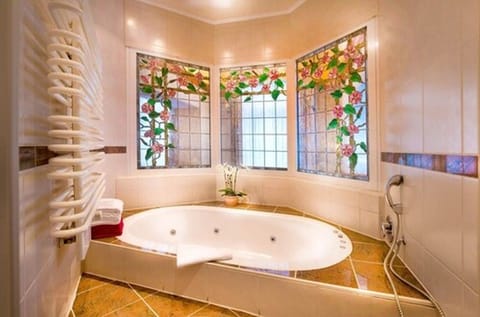 Free toiletries, hair dryer, towels, soap