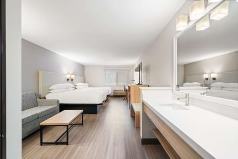 Standard Room, 2 Queen Beds, Non Smoking, Refrigerator & Microwave | Premium bedding, pillowtop beds, desk, laptop workspace