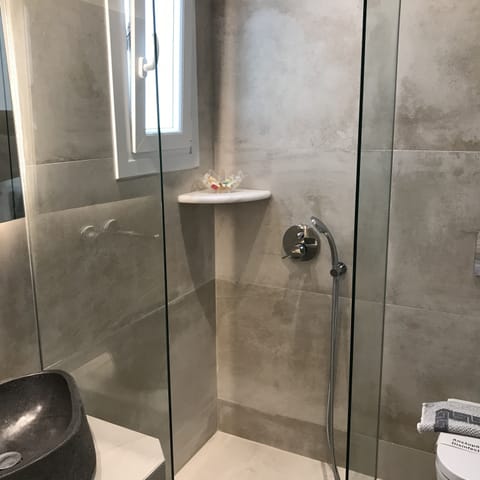 Single Room | Bathroom | Hair dryer, towels