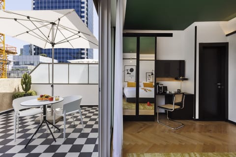 Room, Terrace | Egyptian cotton sheets, premium bedding, soundproofing