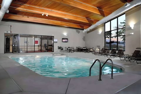 Indoor pool, outdoor pool