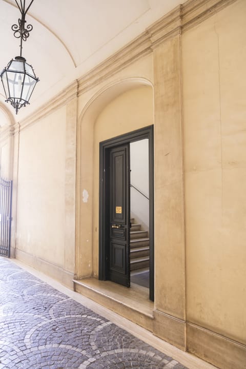 Interior entrance