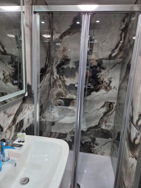 Classic Double Room | Bathroom | Shower, free toiletries, towels, soap