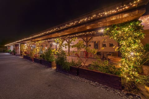Front of property - evening/night