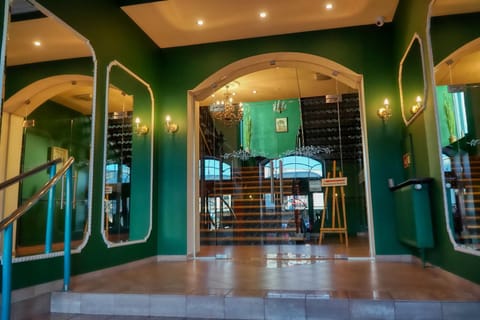 Interior entrance