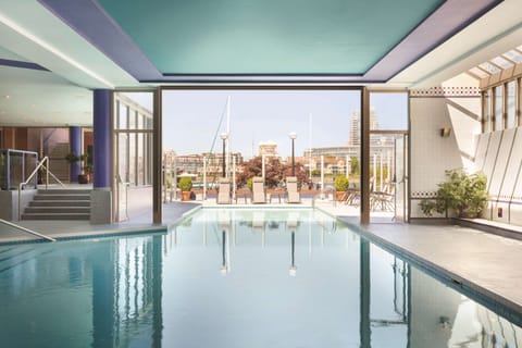 Indoor pool, outdoor pool