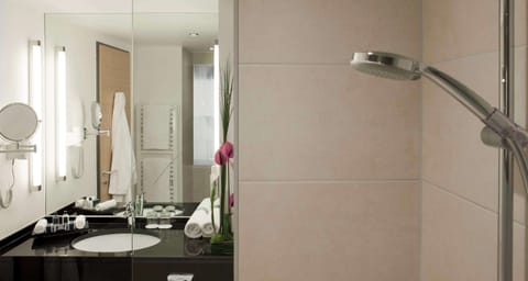 Eco-friendly toiletries, hair dryer