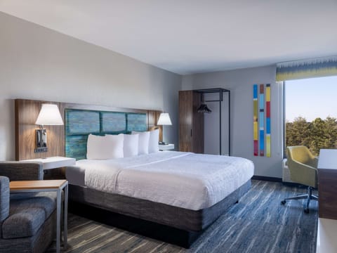 One king bed non smoking | Down comforters, in-room safe, desk, laptop workspace