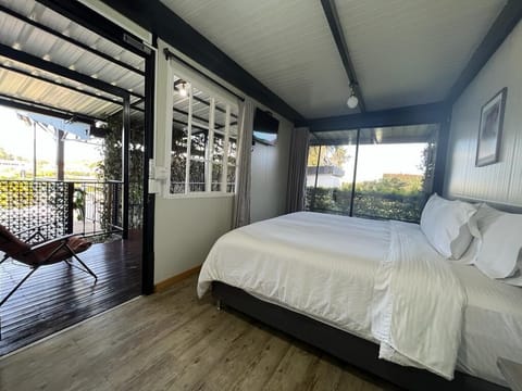 Club Cabin, Accessible | Premium bedding, individually furnished, blackout drapes, free WiFi