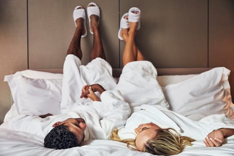 Room, 1 King Bed, Accessible Bathtub | Desk, blackout drapes, iron/ironing board, free WiFi