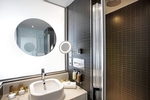 Free toiletries, hair dryer, towels, soap