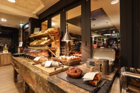 Daily buffet breakfast (EUR 24.50 per person)