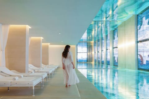 Sauna, Turkish bath, facials, manicures and pedicures, massages
