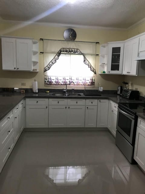 Family Apartment, Non Smoking | Private kitchen | Full-size fridge, microwave, oven, stovetop