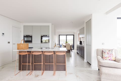 Classic Suite, 3 Bedrooms | Private kitchen | Fridge, microwave, oven, stovetop