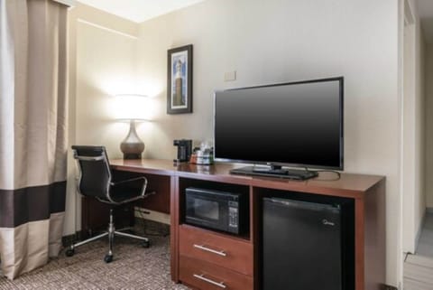 Standard Room, 2 Queen Beds, Non Smoking | Pillowtop beds, desk, iron/ironing board, WiFi